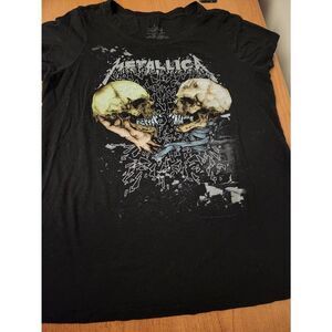 Torrid Classic Fit Crew Tee - Metallica Skull Black Size 2